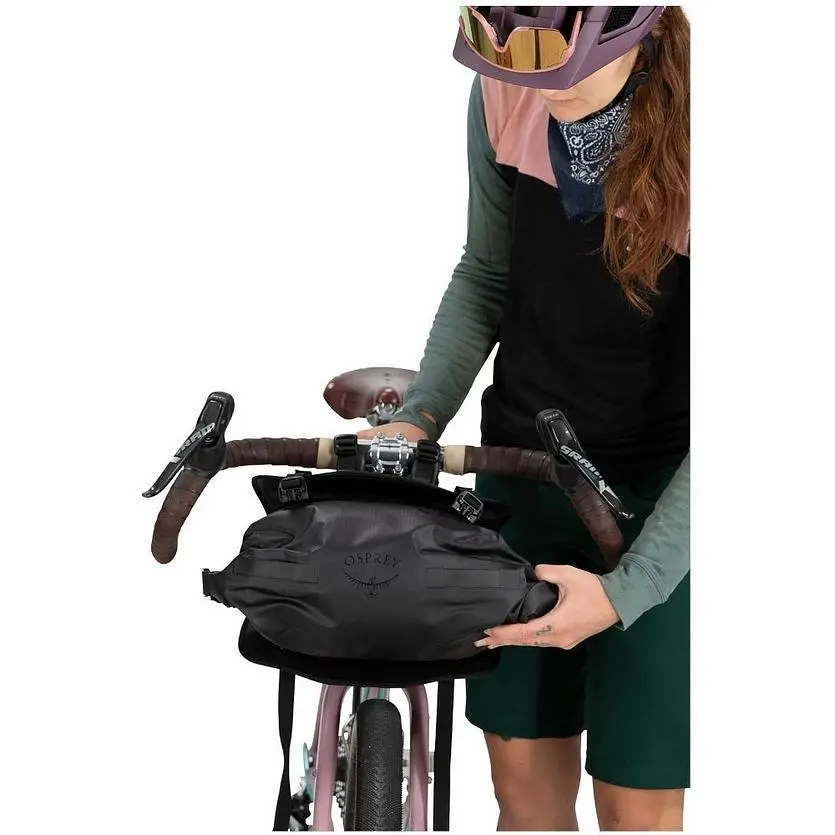 Сумка на кермо велосипедна Osprey Escapist Handlebar Bag Large чорна - фото 6