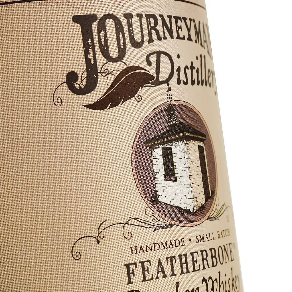 Виски Journeyman Distillery Featherbone Bourbon Whiskey 45% 0.5 л - фото 3