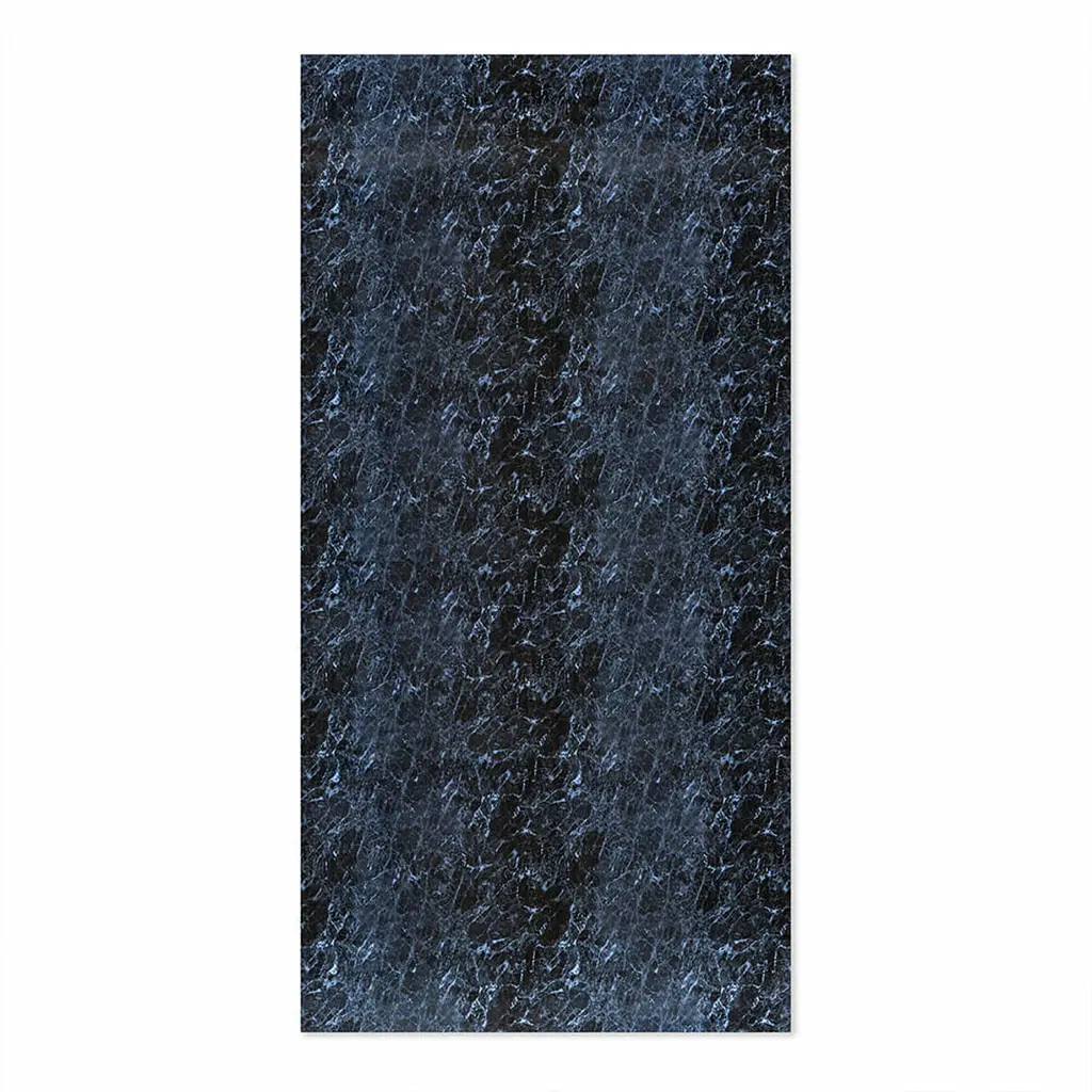 Декоративна ПВХ плита Sticker Wall SW-00001404 Чорний мармур 1,22х2,44мх3мм
