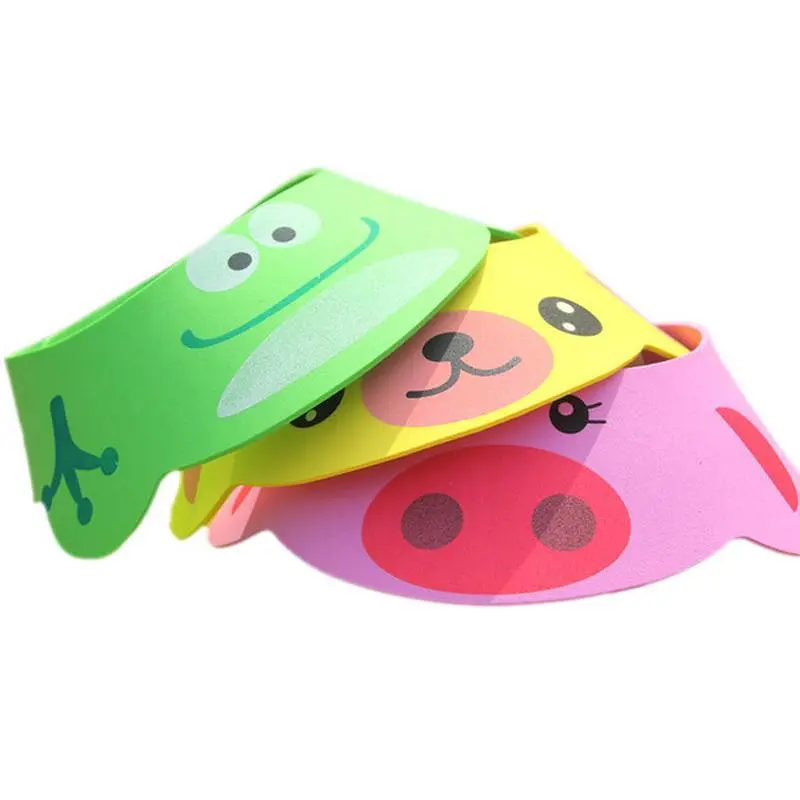 Дитячий регульований козирок для миття голови та стрижки Baby Shower Cap · Захисна шапочка для купання дитини - фото 3