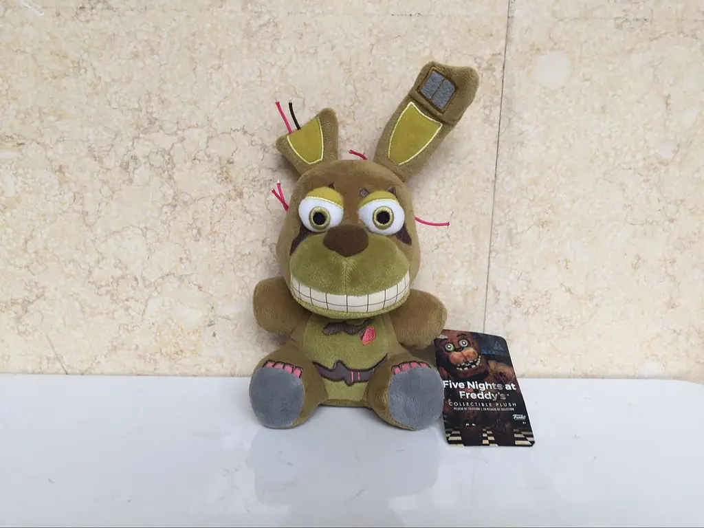 Мягкая игрушка Пять ночей с Фредди Springtrap Bonnie Аниматроник Бонни 25 см FNAF48-31 - фото 5