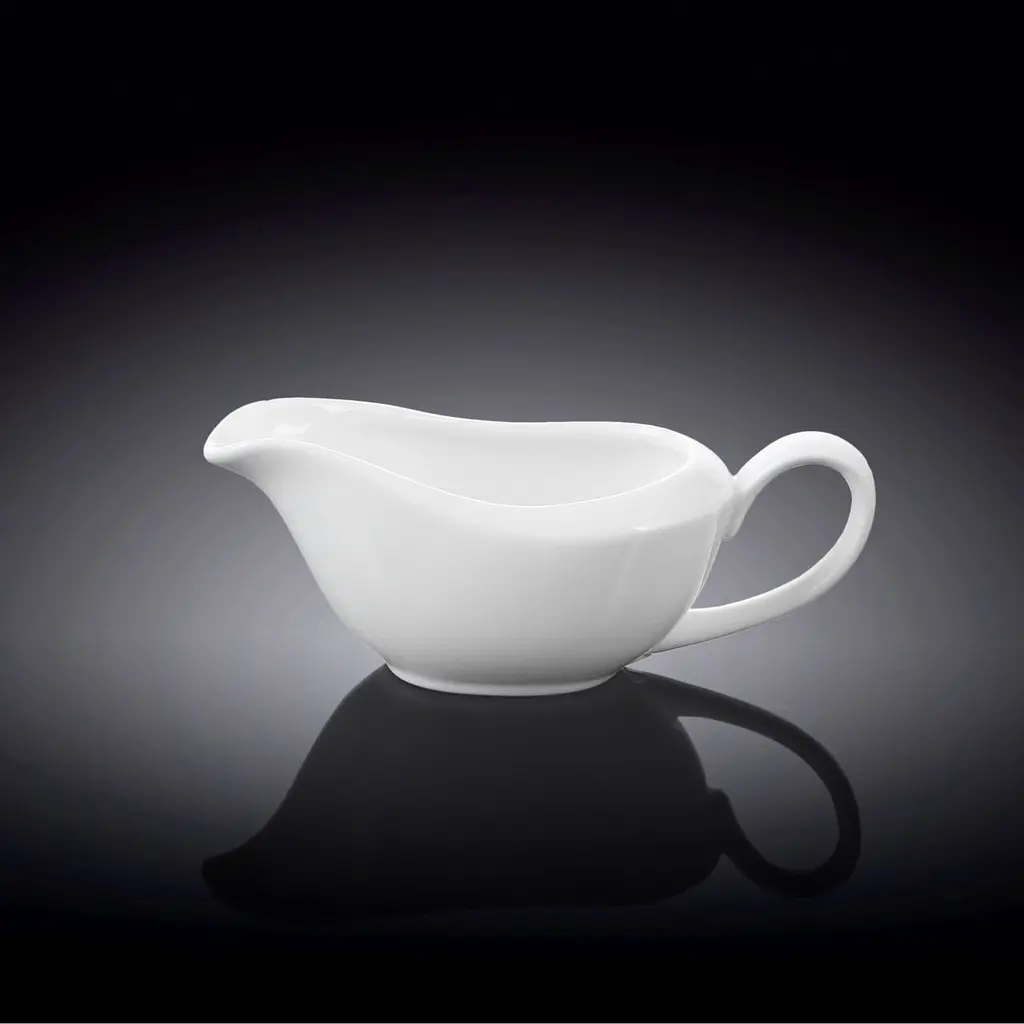 Соусник Wilmax порцеляновий 100 мл білий (WL-996014) - фото 2