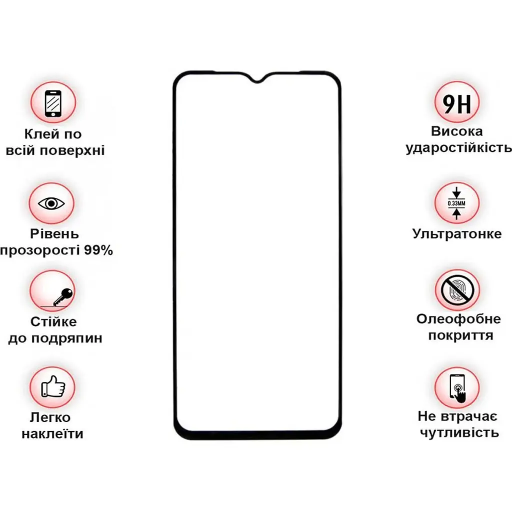 Захисне скло BeCover для Blackview A52 Pro Black (712128) - фото 3