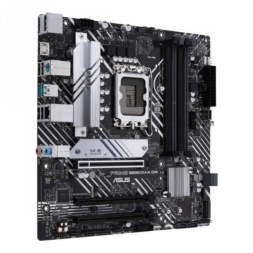 Материнська плата ASUS PRIME B660M-A D4-CSM (PRIME B660M-A D4-CSM) (Socket 1700, Intel B660, Micro-ATX) - фото 5