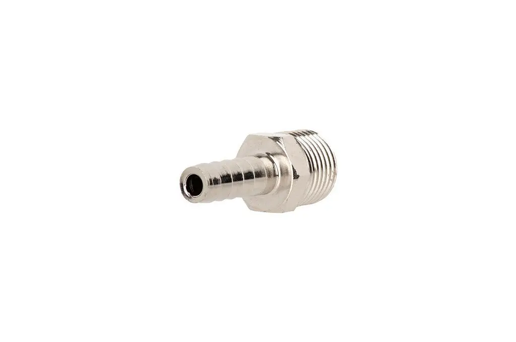 Штуцер переходник соединение пневматическое Intertool с наружной резьбой 1/2" на шланг 8 мм - фото 2