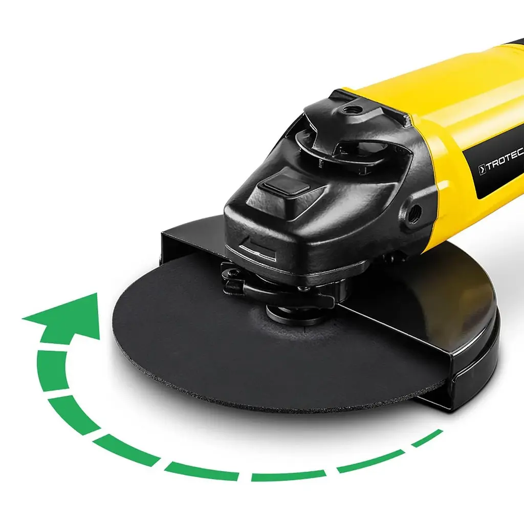Кутова шліфувальна машина мережева Болгарка Trotec PAGS 10-230, 2000 Вт, диск 230 мм + кейс - фото 5
