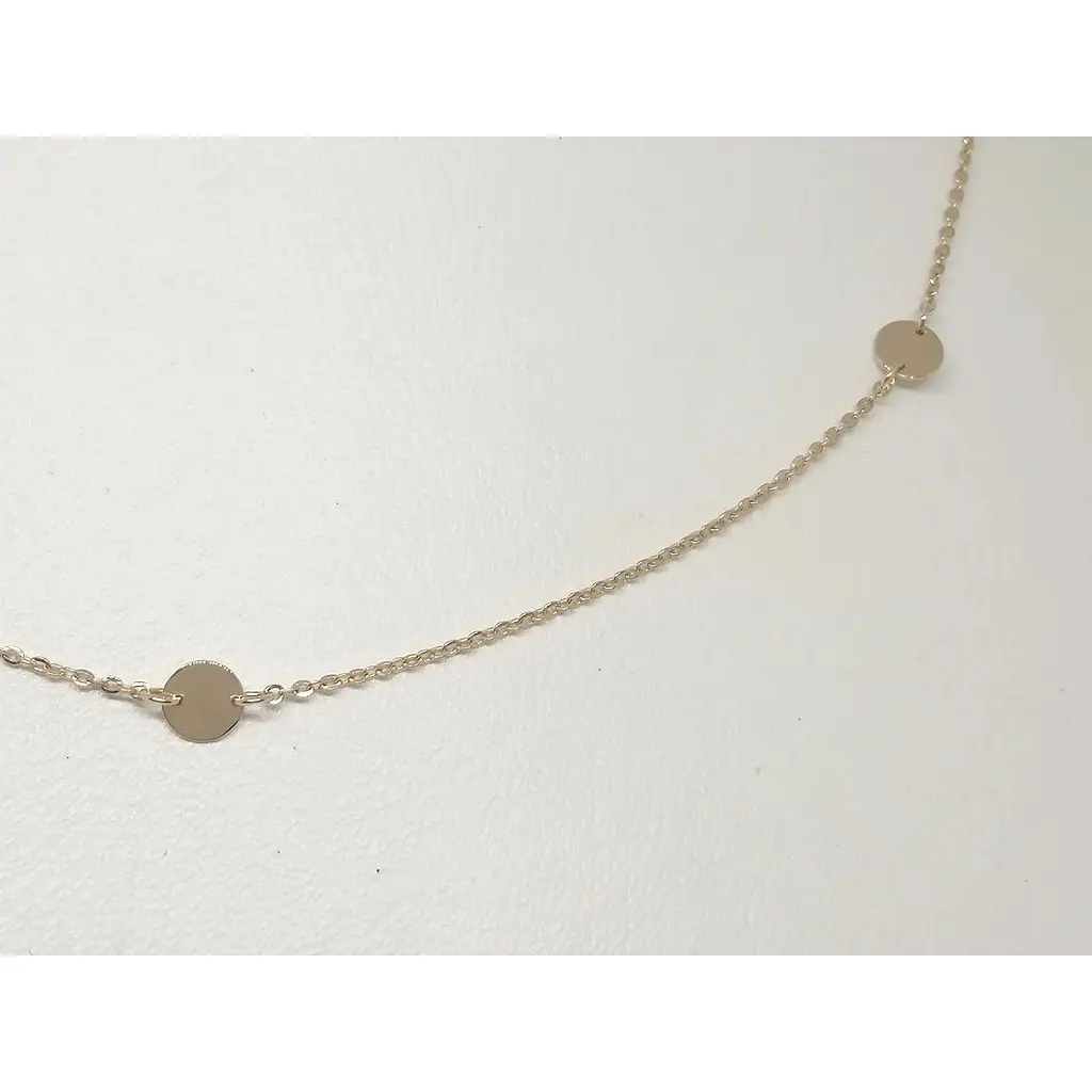 Золотое колье Tango. 860252 40 - фото 2