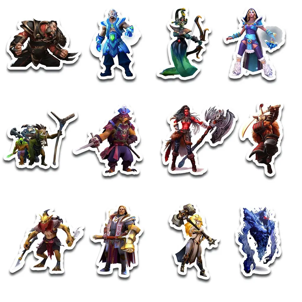 Стикерпак GeekLand Dota 2 45 штук (SP D2 01) - фото 2