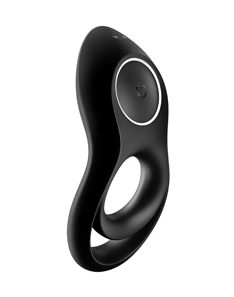 Ерекційне кільце з вібрацією Satisfyer Legendary Duo для члена та мошонки - фото 4