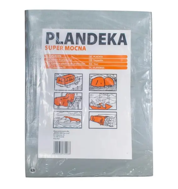 Тент Shadow "PLANDEKA" від дощу 160г/м² 6х8 м ТЕНТ00063