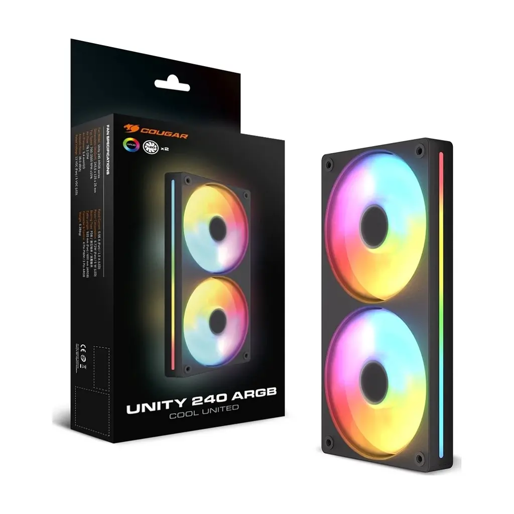 Система рідинного охолодження Cougar UNITY 240-RB ARGB - фото 6