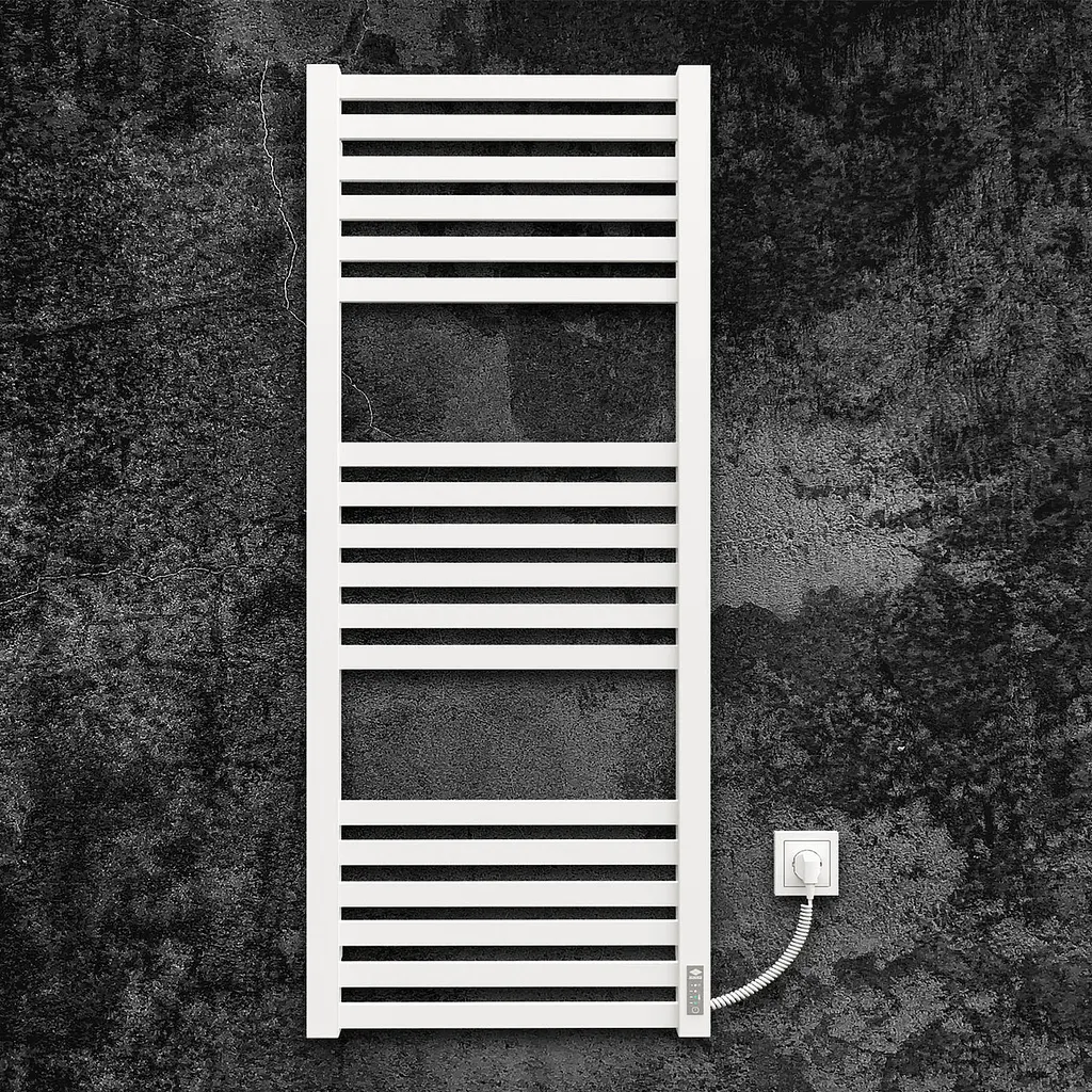 Електрична рушникосушарка Kosser Герда 1200x500 ER тайм. білий ДГ04ERW, Білий матовий, Праве - фото 2