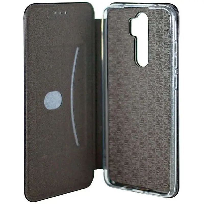 Чехол-книжка Toto MiaMi Kira Slim Shell Case Xiaomi Redmi 9 Black - фото 4