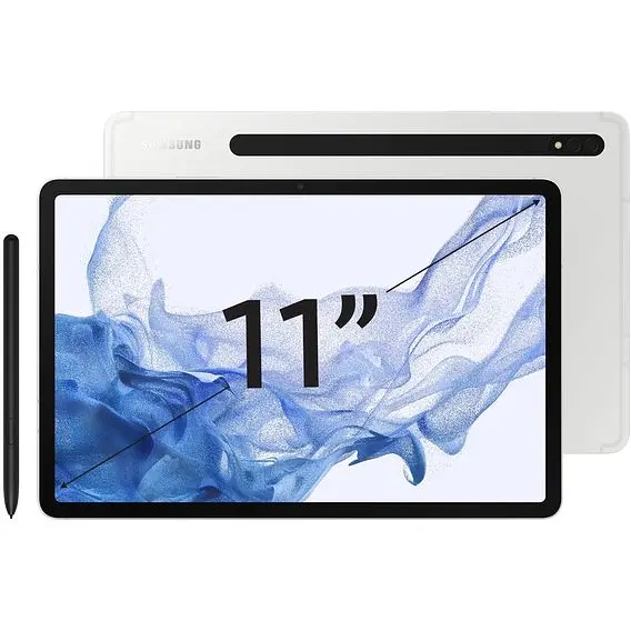 Планшет Samsung Galaxy Tab S8 11 8/128GB 5G Silver (SM-X706NZSA) - фото 4