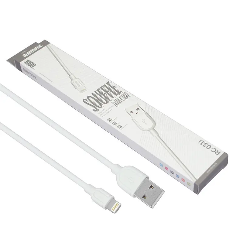 Кабель REMAX Souffle, USB to iP, білий