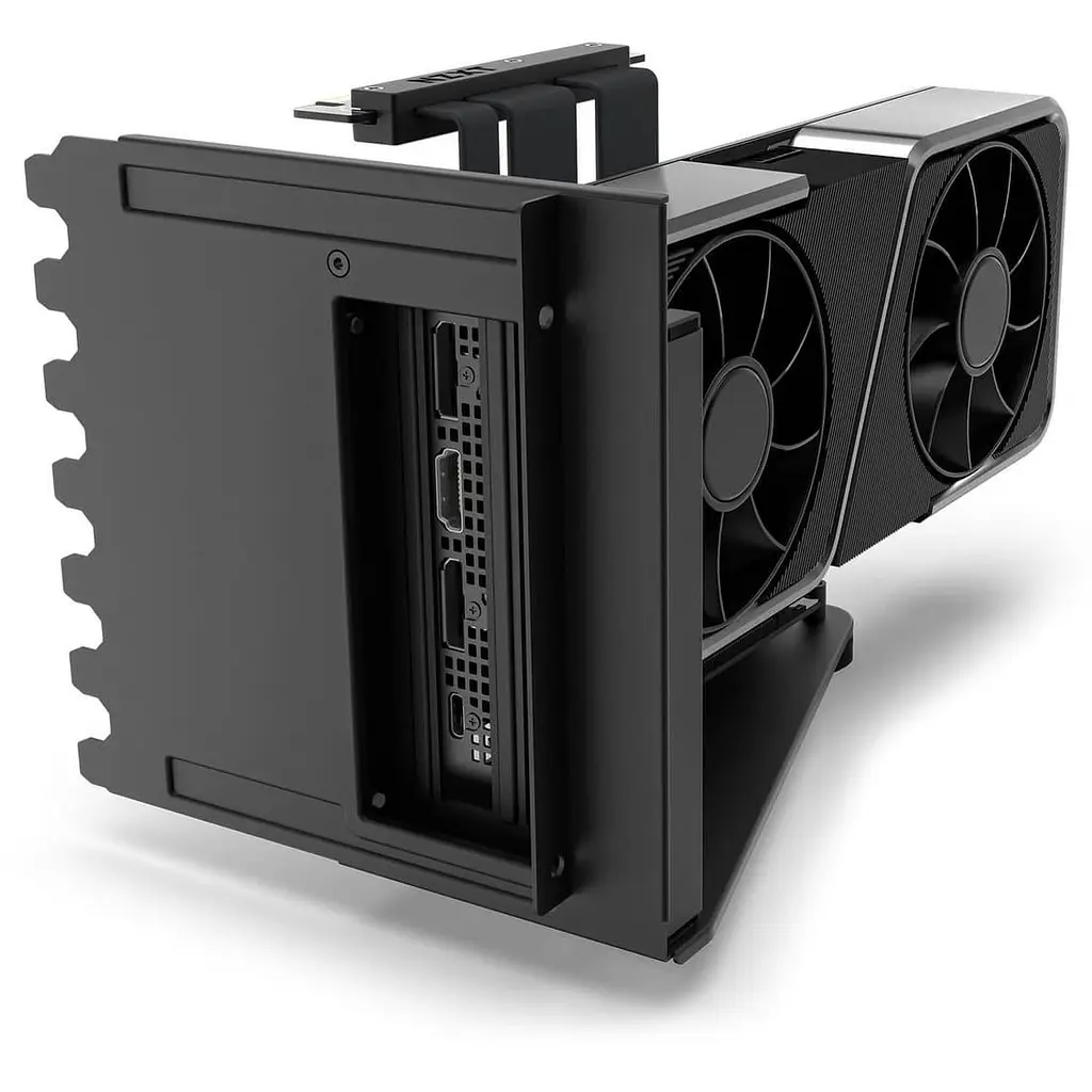 Подставка для видеокарты NZXT Vertical GPU Mounting Kit - Black (AB-RH175-B1) - фото 5
