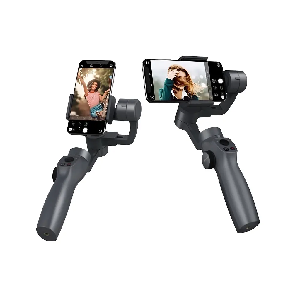 Стедікам Funsnap Capture 2s Combo - стабілізатор для смартфонів та відеозйомки / 3-осьовий / акумулятор 2 х 2200 мАг / до 12 годин роботи - фото 6