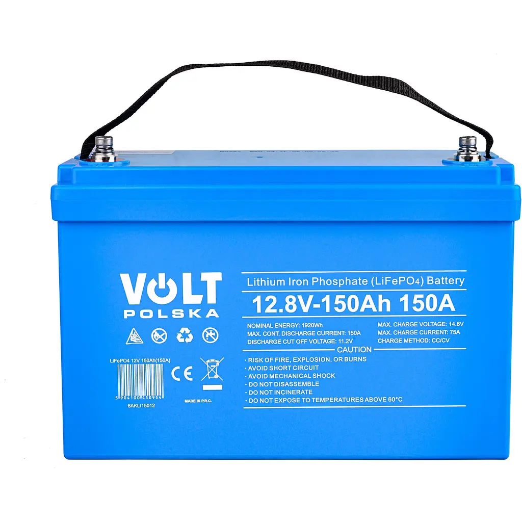 Аккумуляторная батарея Volt Polska LiFePO4 12.8V 150Ah 150А + BMS + Bluetooth - фото 3
