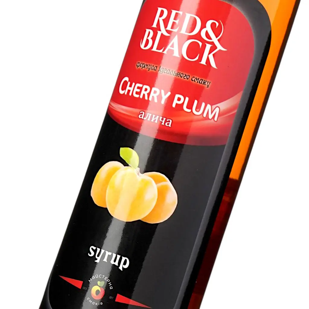 Сироп Red&Black Алича 0.7 л - фото 5