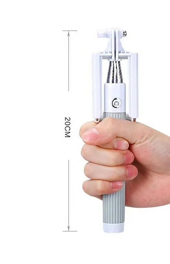 Селфи-монопод Smart 2G MINI со шнуром Grey - фото 2