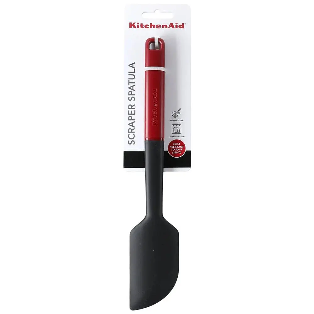 Лопатка для тіста KitchenAid Classic, 30 см, червоний (KHA031OHEREG) - фото 3