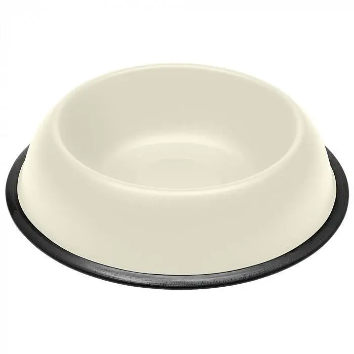 Миска Ferplast Mira Kc 70 для собак і котів, Ø25,5×6,3 см, з гуми, білий - фото 9