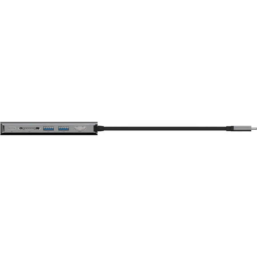 USB-Хаб BELKIN USB-C 6in1 Multiport Dock (AVC008BTSGY) - фото 4