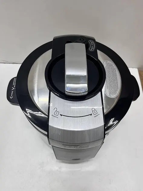Мультиварка скороварка Zepline ZP-125 Чаша 7л  29 програм 3000Вт Сріблястий/Чорний - фото 3