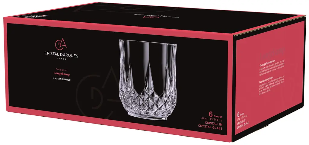 Набір склянок Cristal d'Arques Paris Longchamp CD'A kuh0016614 - фото 8