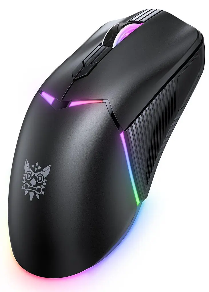 Компьютерная мышка Onikuma игровая CW-98 Pro беспроводная 12000 DPI RGB подсветка 3 режима подключения для ПК ноутбука - фото 3