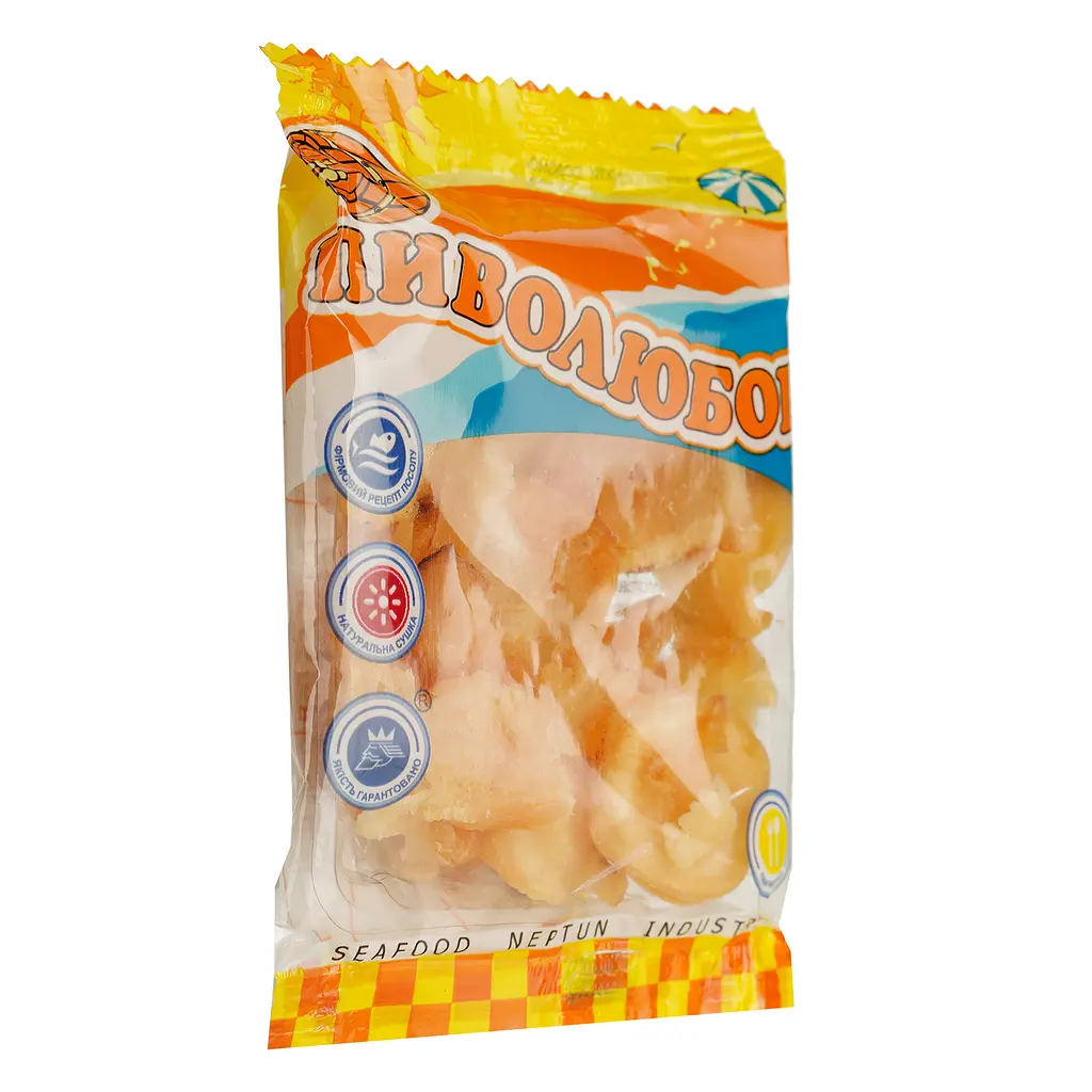 Рыбные снеки Пиволюбов Осьминог сушено-соленый 20 г - фото 2