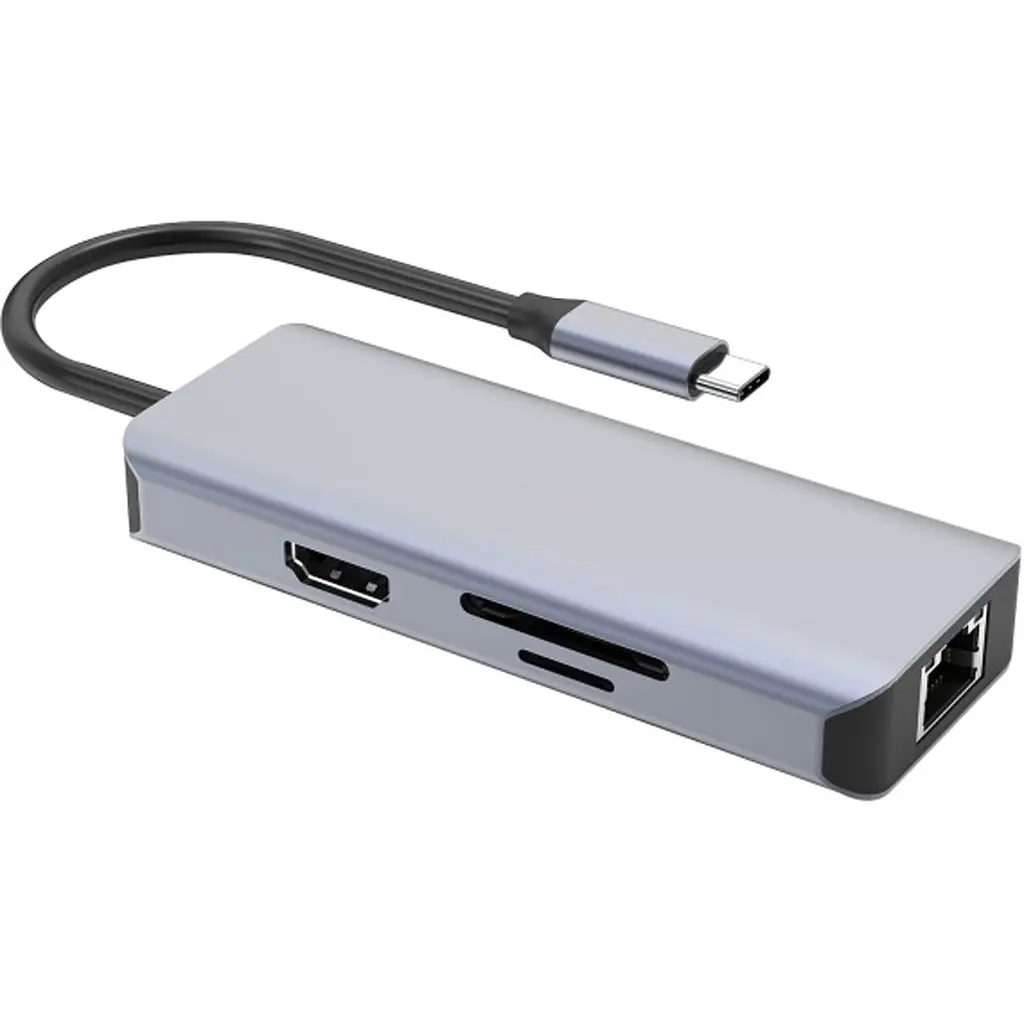 USB-хаб Proove Iron Link 6-in-1 (HBI700010004) [125131] - фото 2
