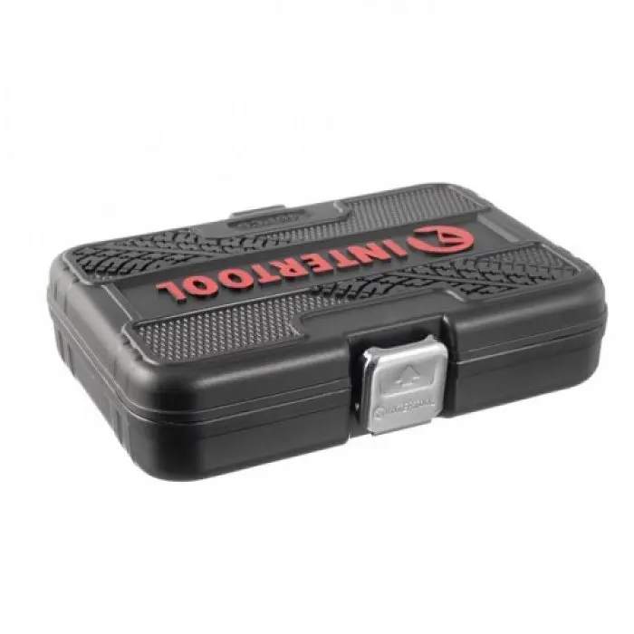 Набор инструментов Intertool Storm ET-8046, 46 ед, Cr-V, 1/4", в кейсе - фото 8