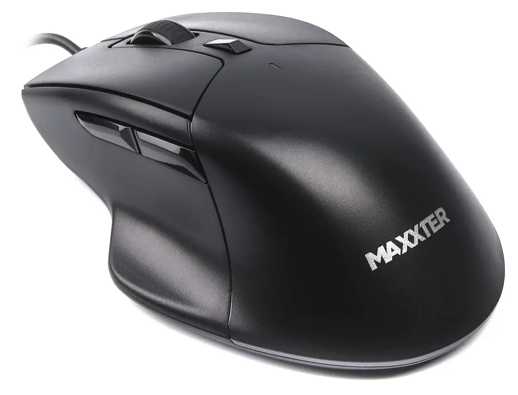 Миша Maxxter Mc-6B01 USB Black - фото 4