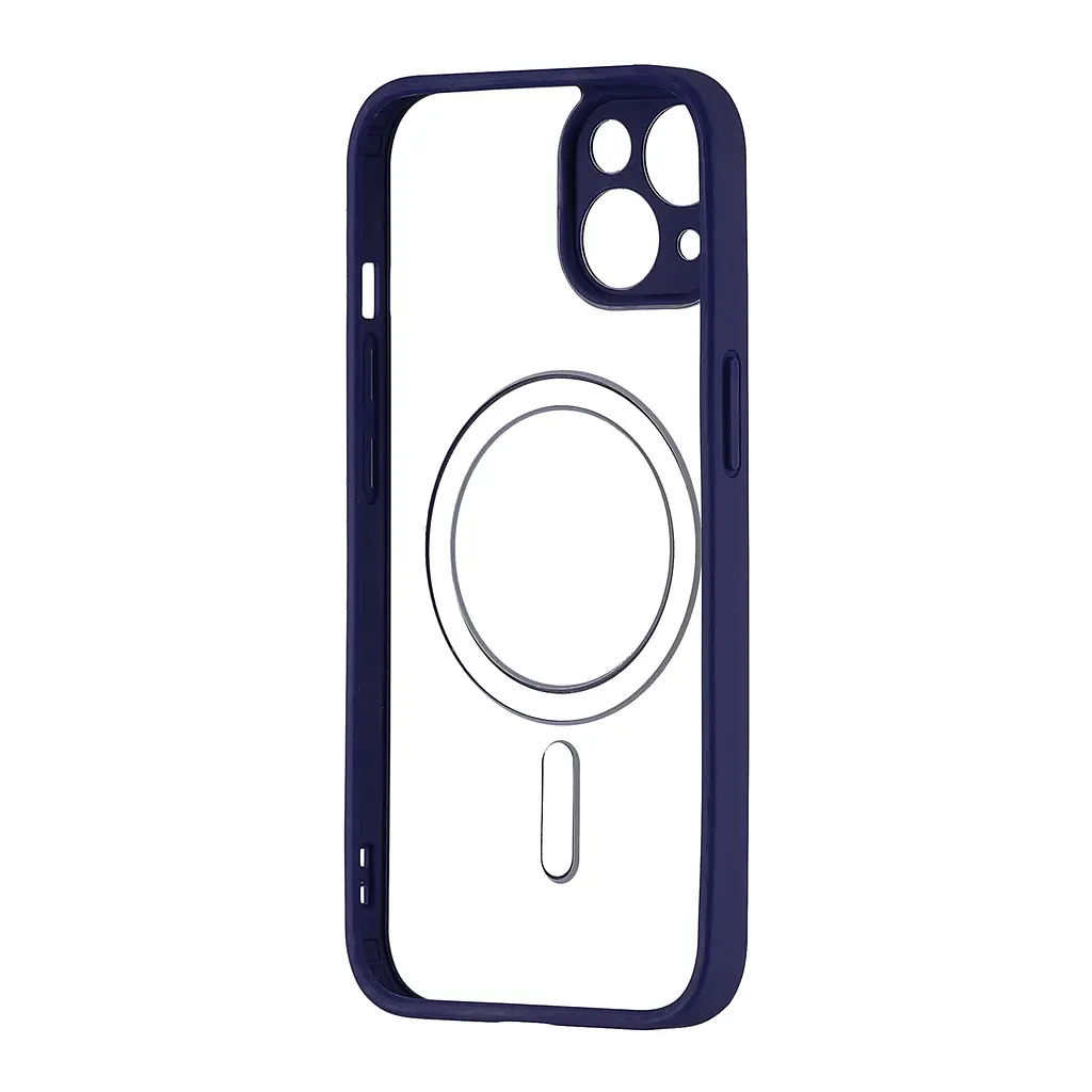 Чохол Color Edge with MagSafe (Protected Camera) iPhone 14 Deep Purple - фото 3