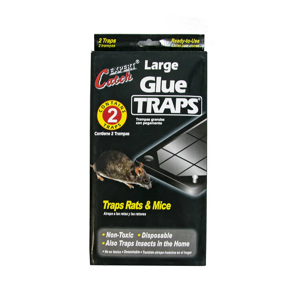Клеевая ловушка для мышей и крыс Catch Expert Glue Traps 13x25см (2 шт/уп.), липкая ловушка от грызунов (ST) - фото 3
