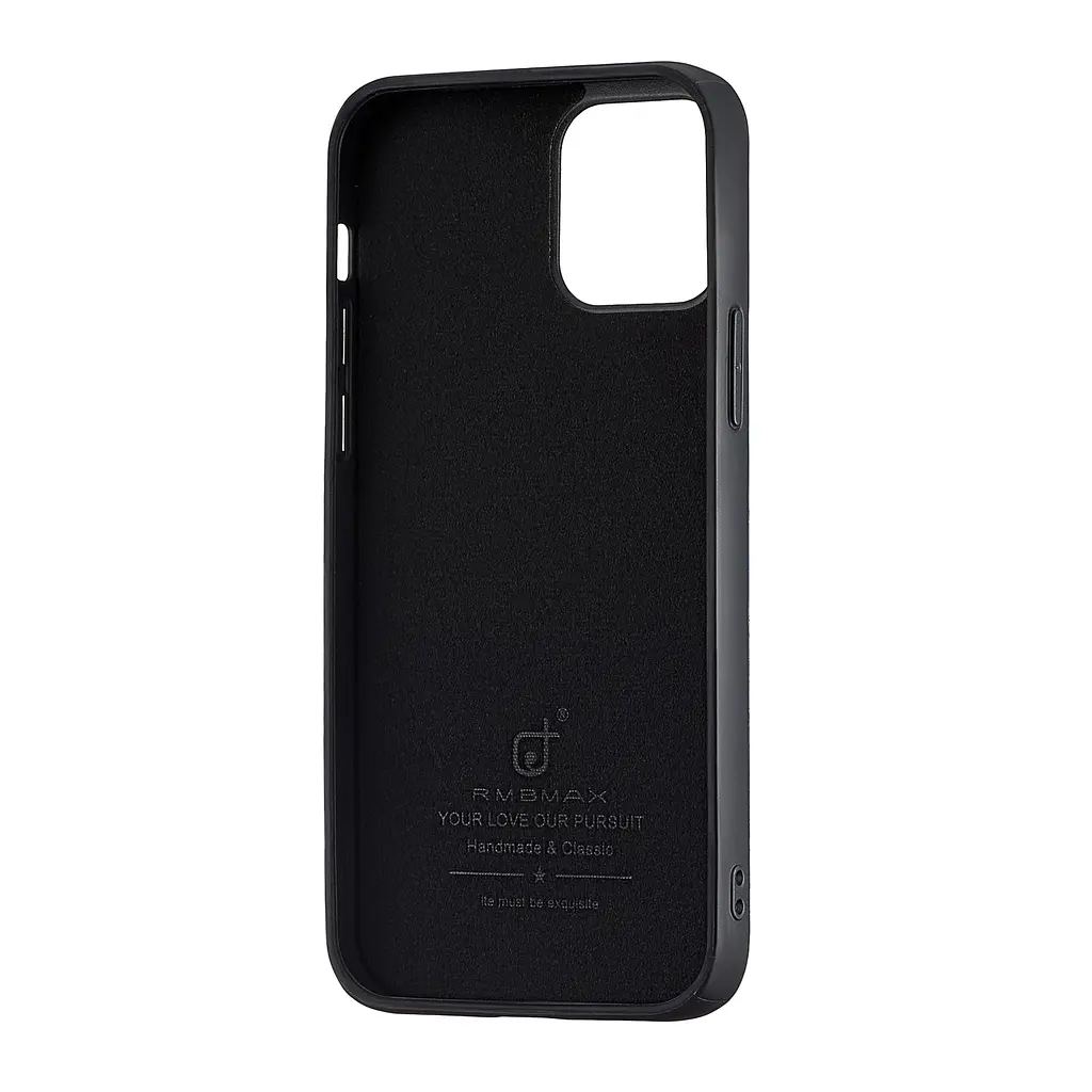 Чохол Jinduka Leather Pocket iPhone 12 Black - фото 3