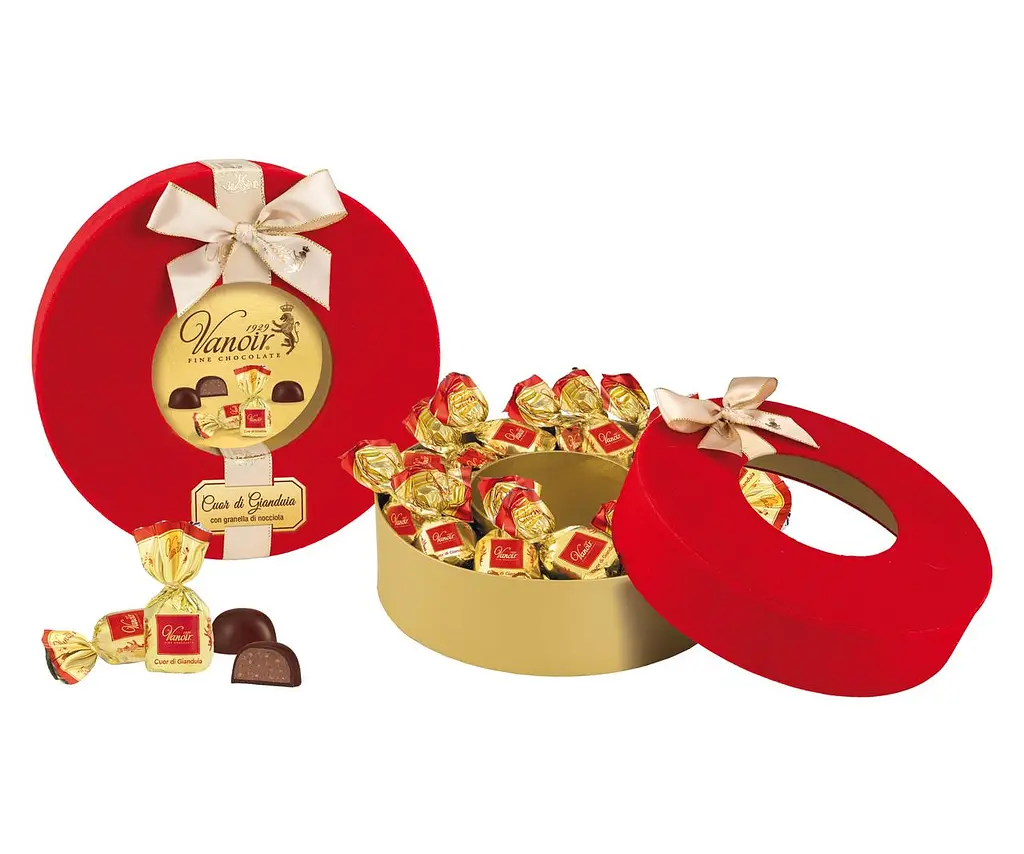 Цукерки Vanoir Cuor di Gianduia 220 г - фото 2