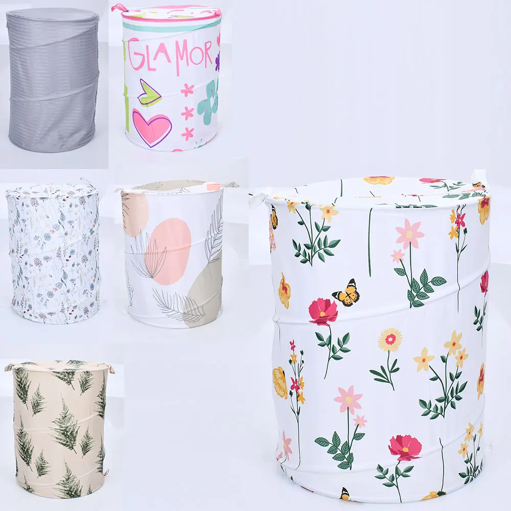 Корзина для игрушек, крышка, 2 ручки (в ассортименте) - фото 2
