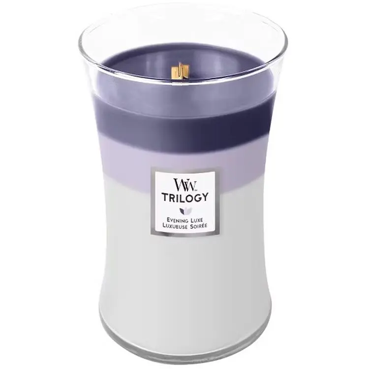 Свічка Woodwick Trilogy Evening Luxe Large Вечірній люкс 609 г (1743629E) - фото 2