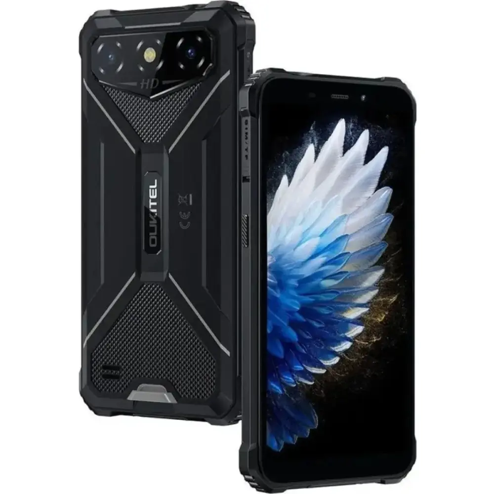 Смартфон Oukitel G3 6` HD+ /4GB/128GB T310 /6300mAh /13+5Мп/ IP69K/Black - фото 4