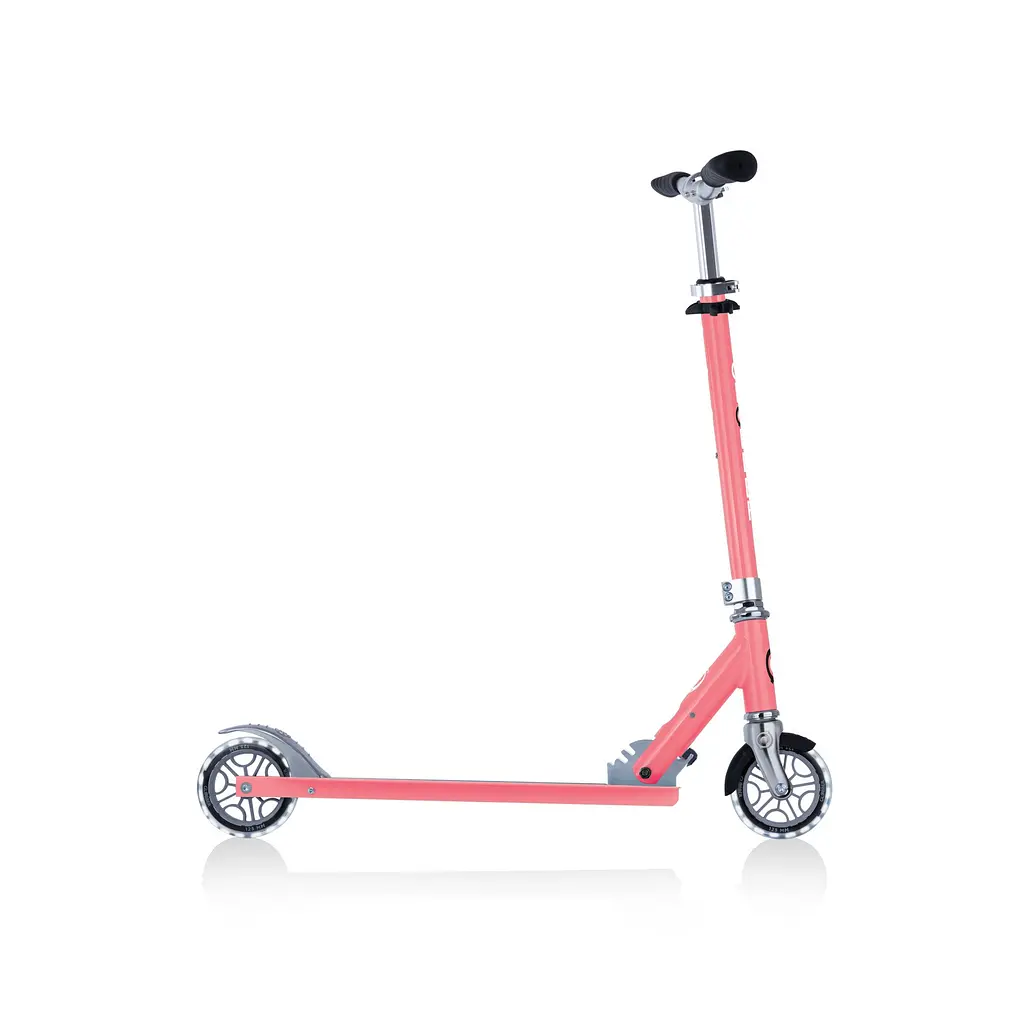 Самокат Globber Flow element lights, колеса з підсвічуванням, рожевий (721-177) - фото 3