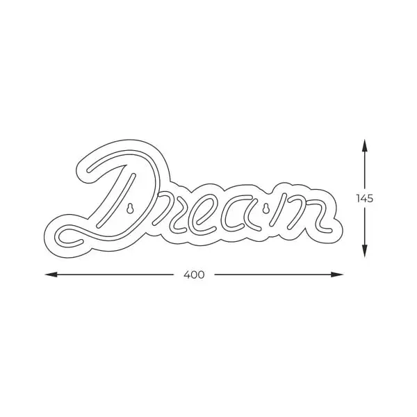 Декоративний LED світильник NEON DREAM LE FM-WN37 Zuma Line - фото 3