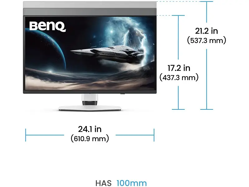 Монітор BenQ EX271UZ (9H.LP2LA.TBE) - фото 10