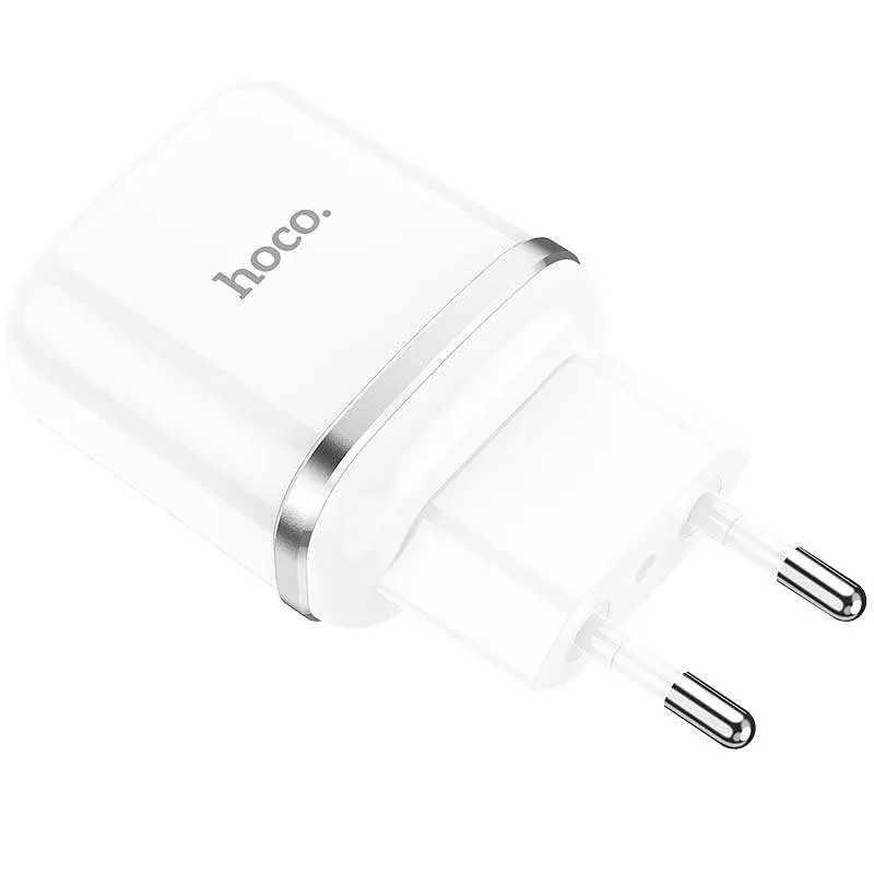 Адаптер живлення HOCO N3 Special FCP AFC 1 USB 18W QC 3.0 (Safety Certified) білий - фото 3