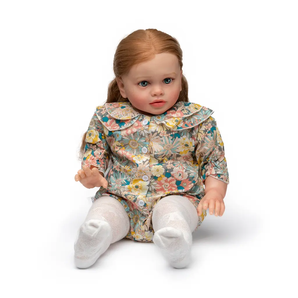 Силіконова колекційна лялька реборн reborn дівчина джесика Reborn Dolls det0018839