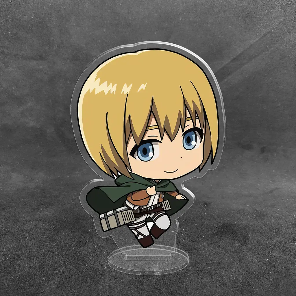 Акрилова колекційна фігурка Чібі Chibi Атака титанів Армін Арлерт 10 см