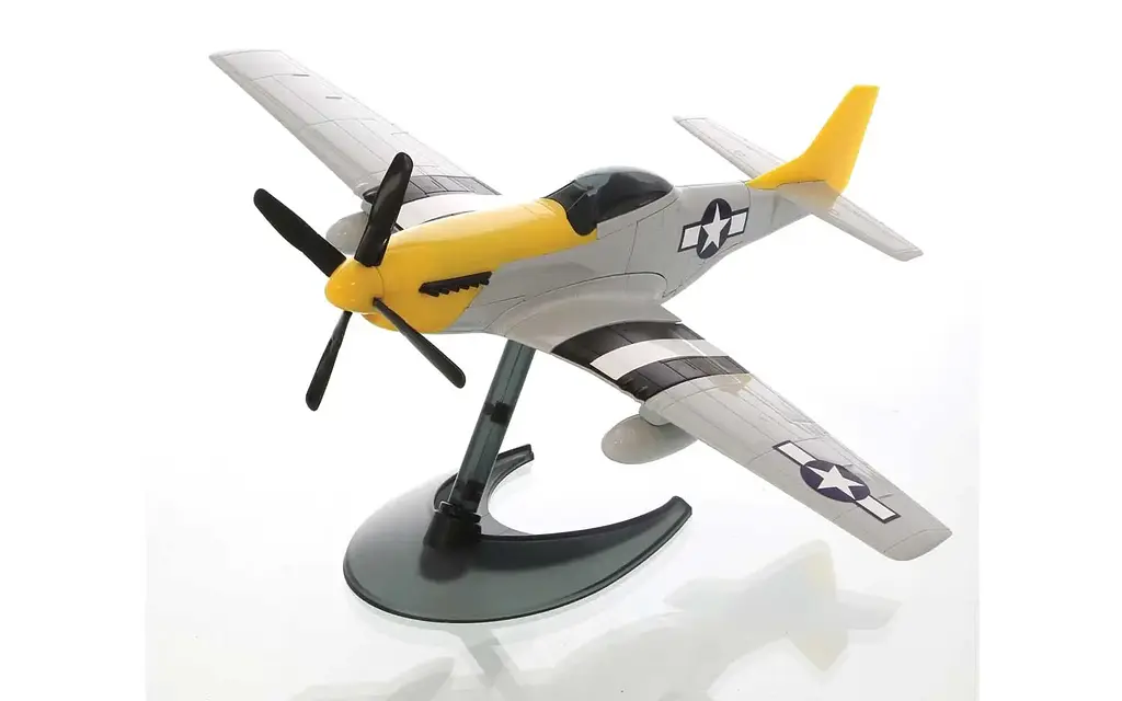 Конструктор Airfix самолет Mustang P-51D Quickbuild многоцветный J6016 - фото 3