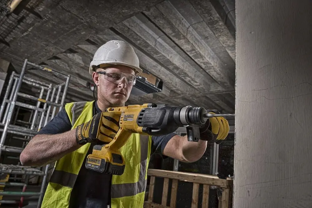 DeWALT Перфоратор акумуляторний DeWalt SDS PLUS 18В 2.6Дж 0-5500уд/хв 0-1150об/хв 3 режими кейс 2.77кг без АКБ та ЗП - фото 4