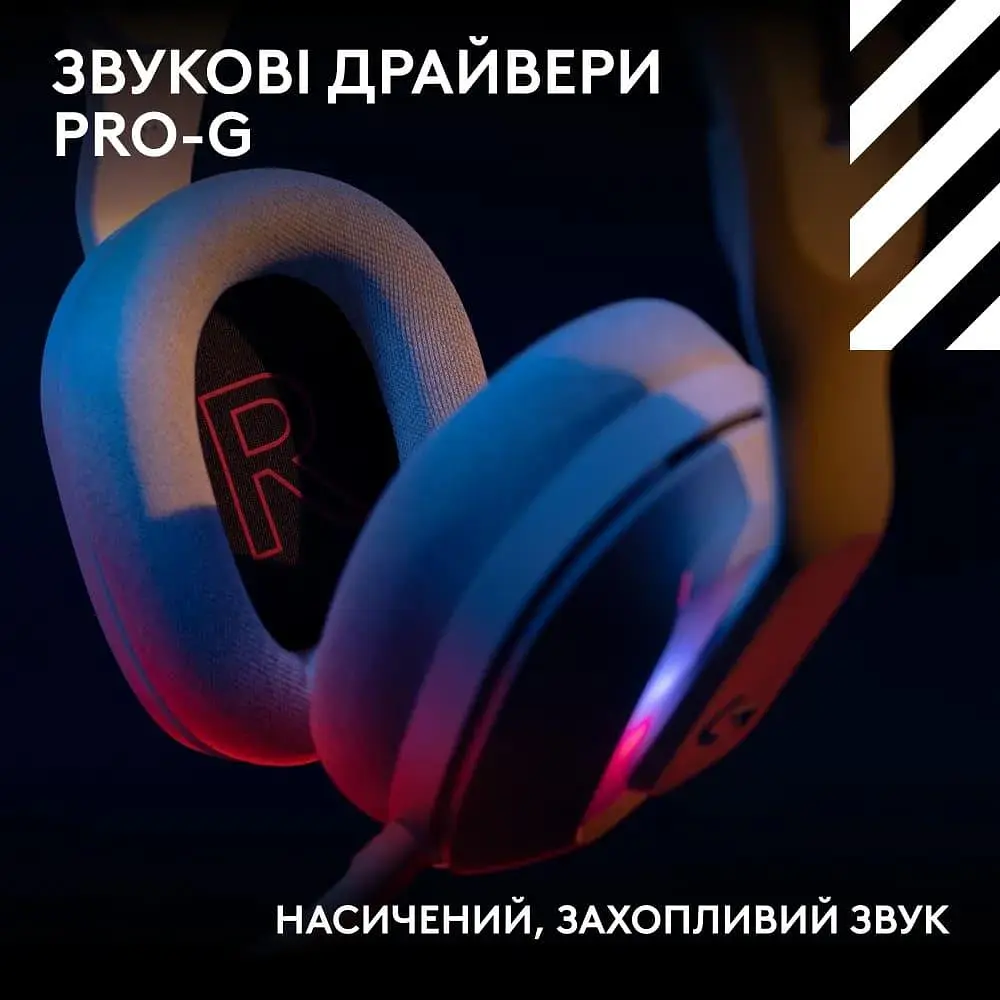 Ігрова гарнітура Logitech G ASTRO A20 X Lightspeed Wireless White (939-002253) - фото 14